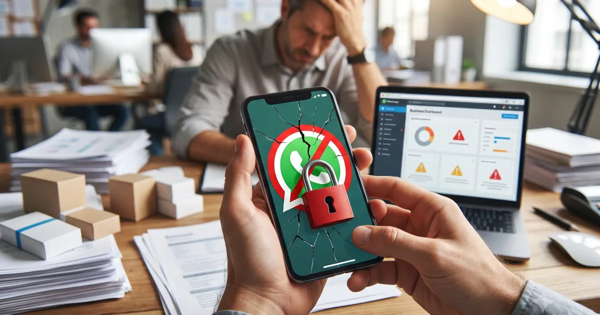 Ilustrasi nomor WhatsApp kena banned
